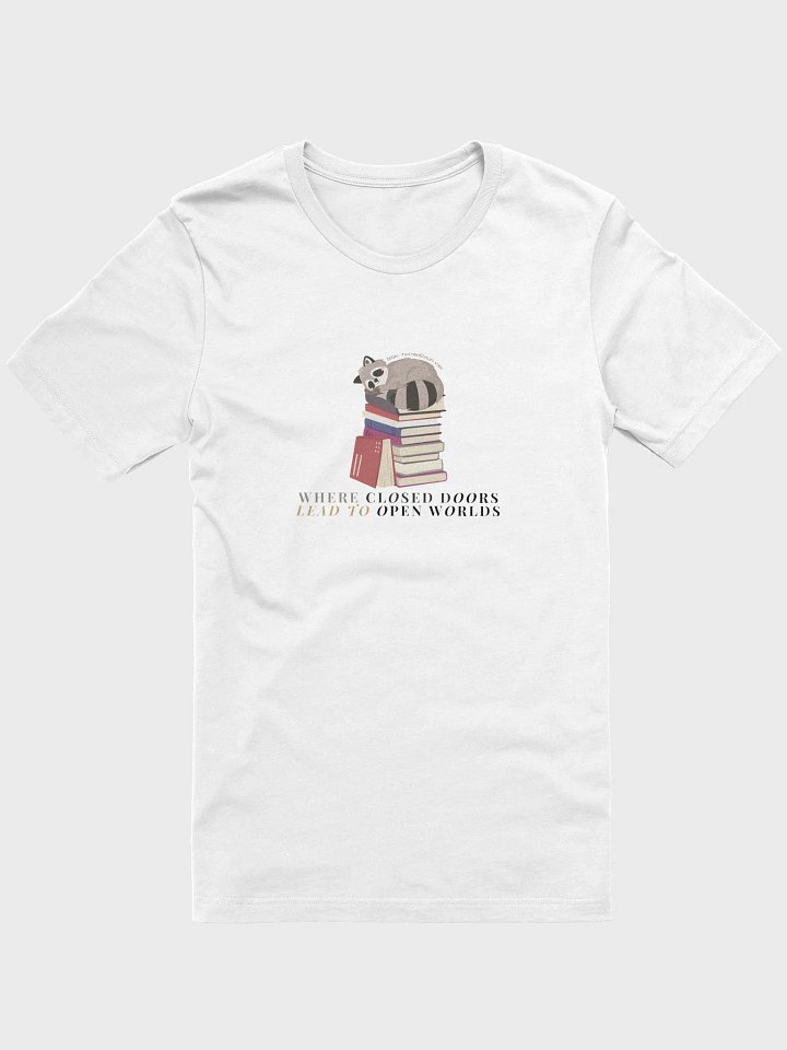 Sleepy RACCOON LITERARY Mixed Font T-Shirt product image (1)