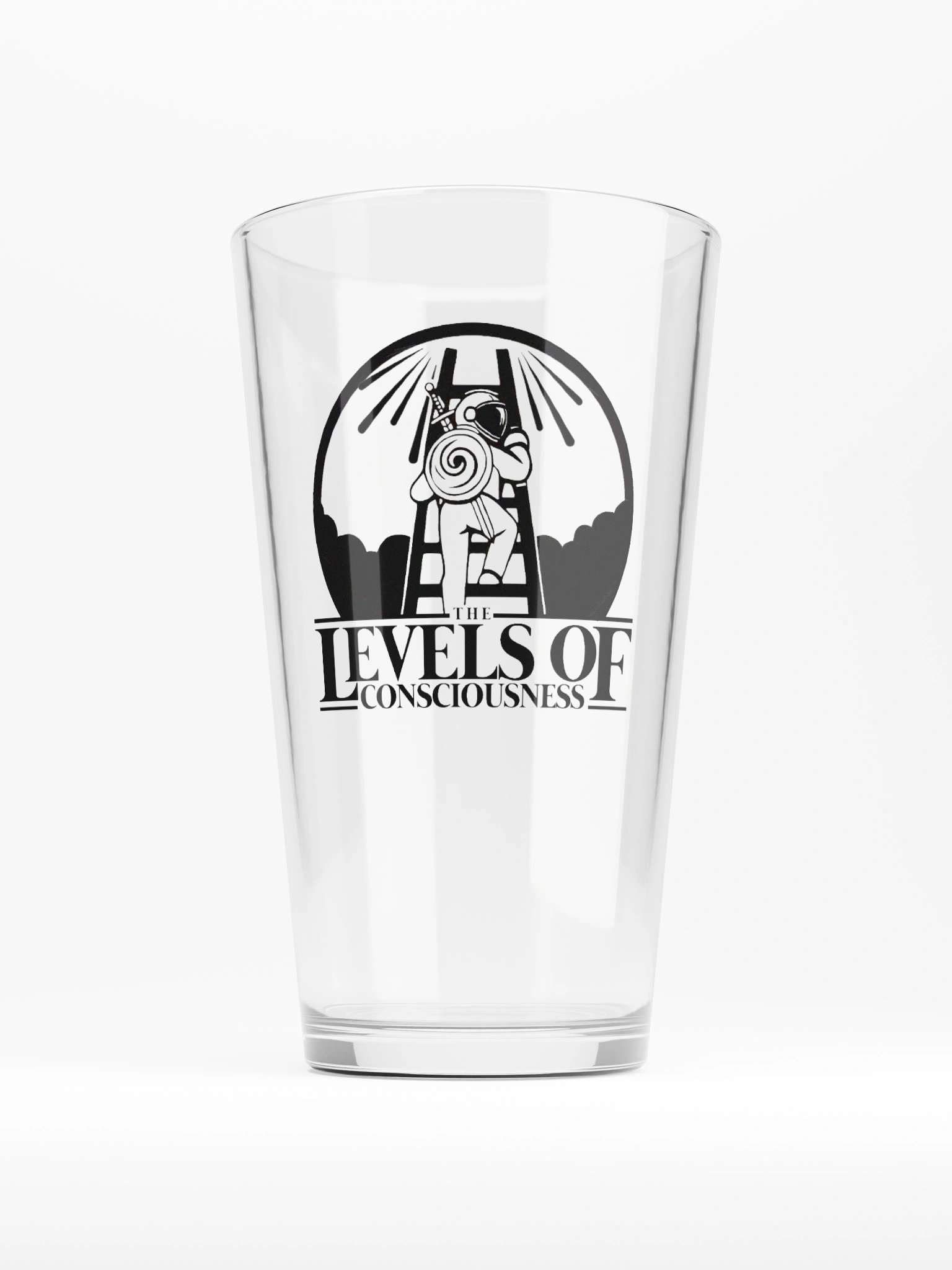 The Levels Of Consciousness Pint Glass product image (1)