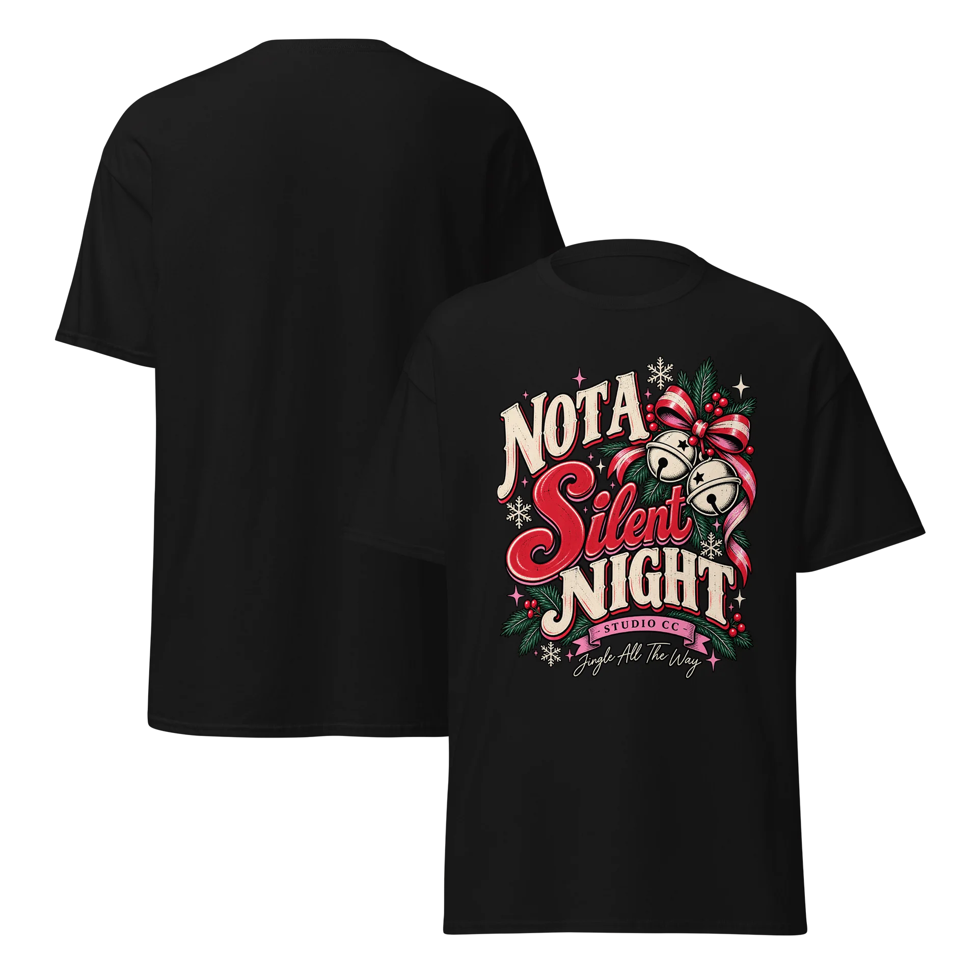 CC Silent Night Holiday Tee product image (7)