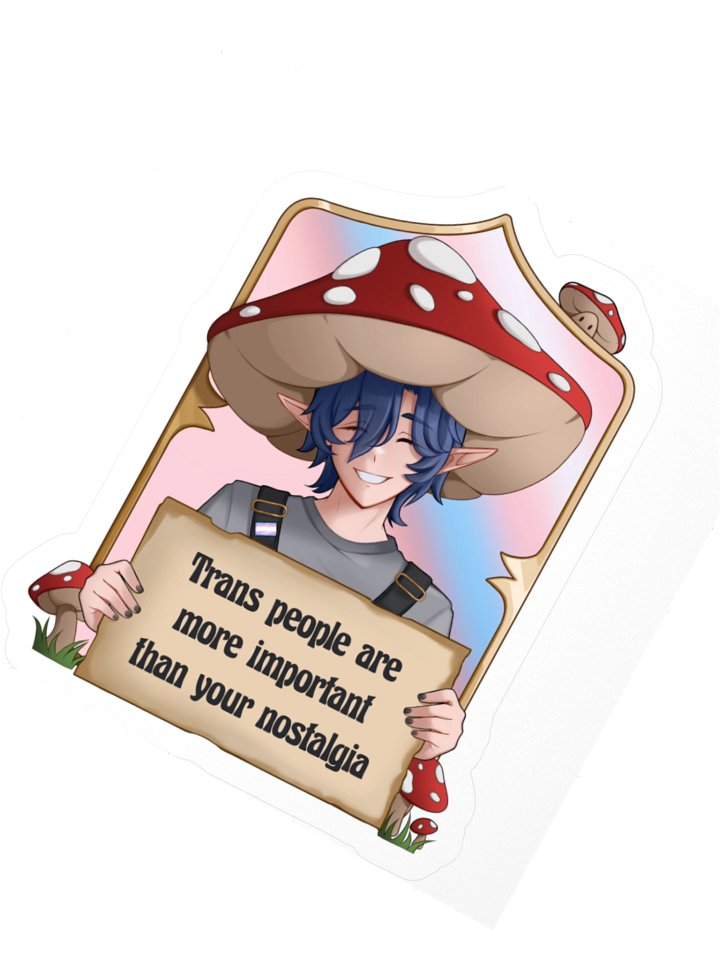 Trans charity sticker product image (5)