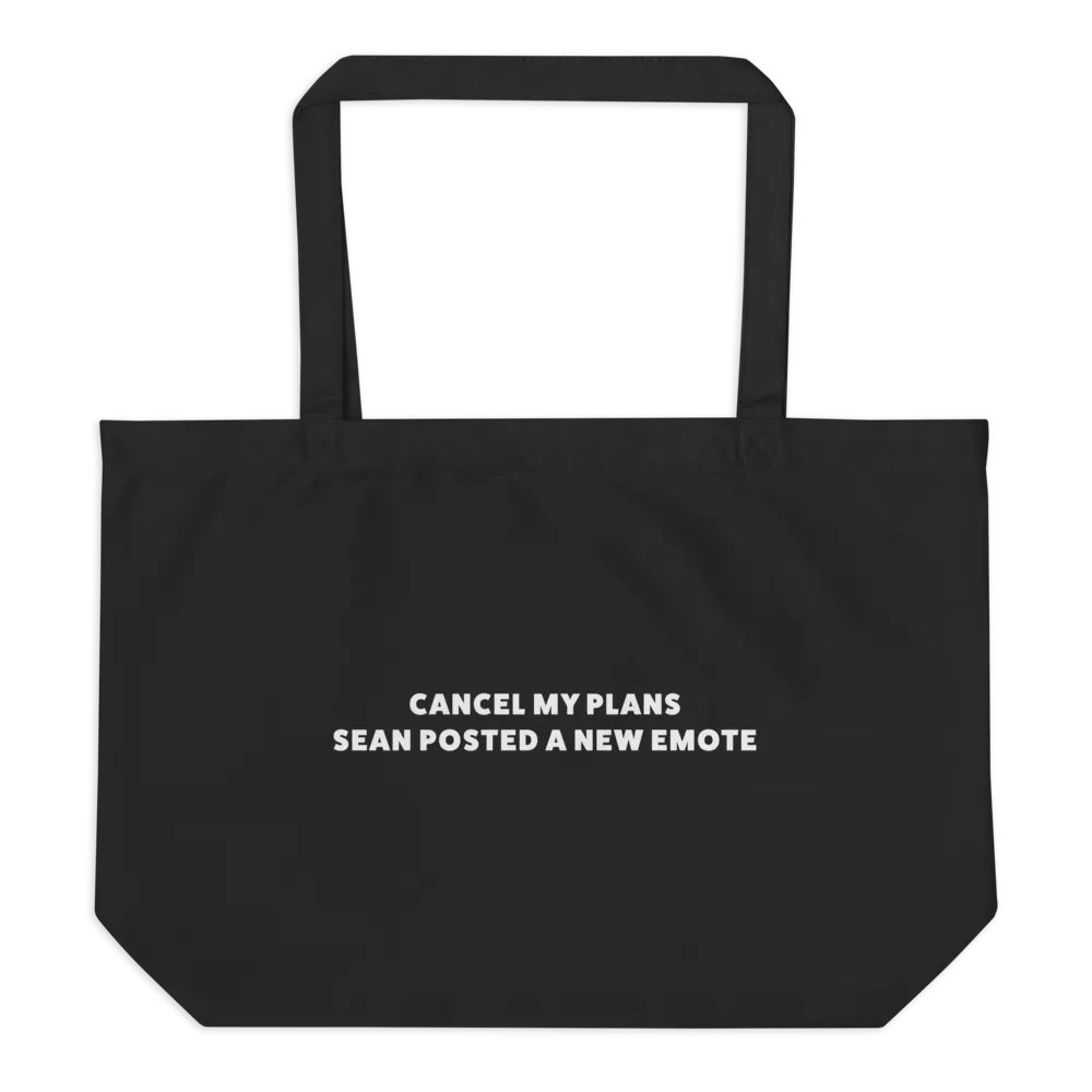 Cancel My Plans & ReadyToTina | NMS | Meme | Organic Cotton Tote Bag product image (7)