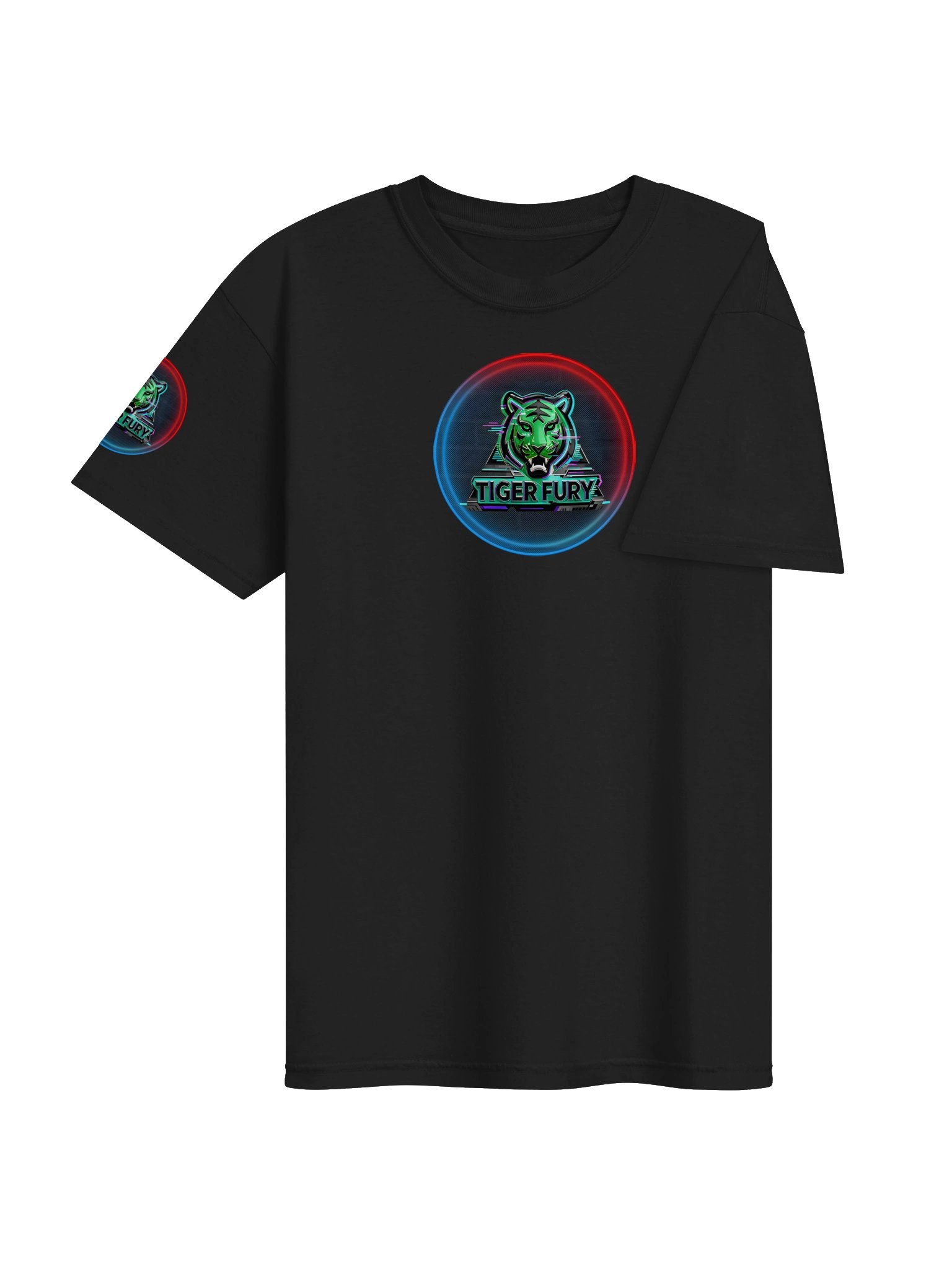Tiger Fury Neon Logo Tee product image (4)