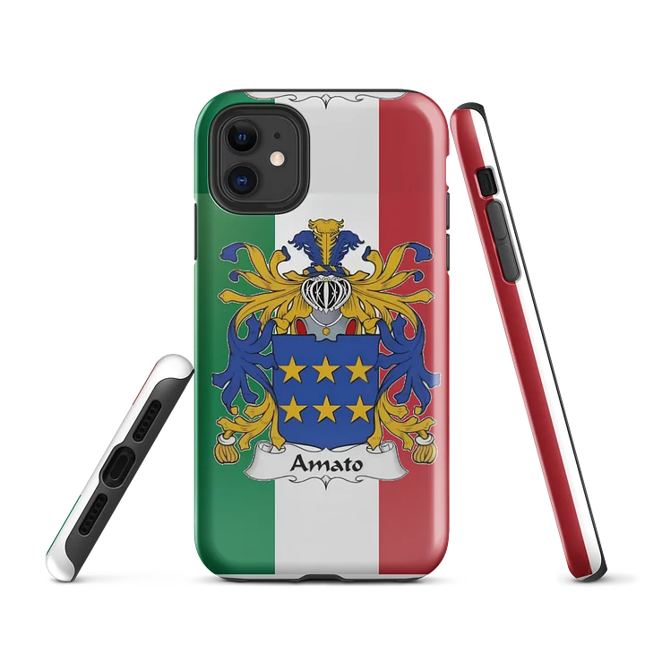 Amato Family Crest Italian Heritage Tough Phone Case product image (1)