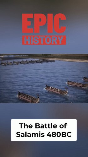 Battle of Salamis (480 BC) — the naval showdown that broke the Persian invasion.
Watch how Xerxes’ fleet got trapped in the s...