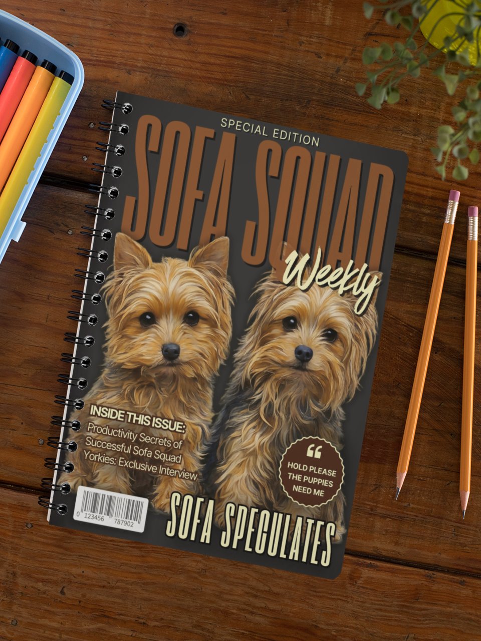 Sofa Squad Weekly Special Edition Spiral Notebook product image (4)