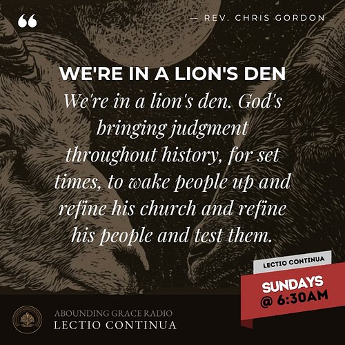 SUNDAY
The War on Truth: Full Sermon on Daniel 8 - Pastor Chris Gordon
Youtube: https://youtu.be/ed7gW9cqURk
Spotify: https:/...