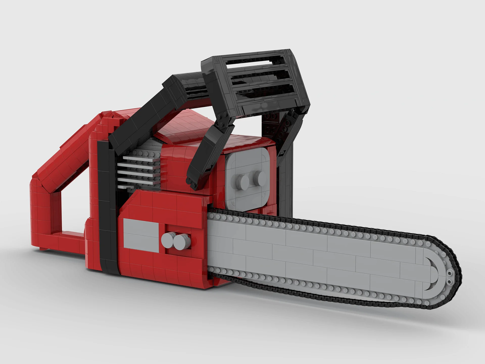 Vacuum-Powered Chainsaw MOC Instructions product image (4)