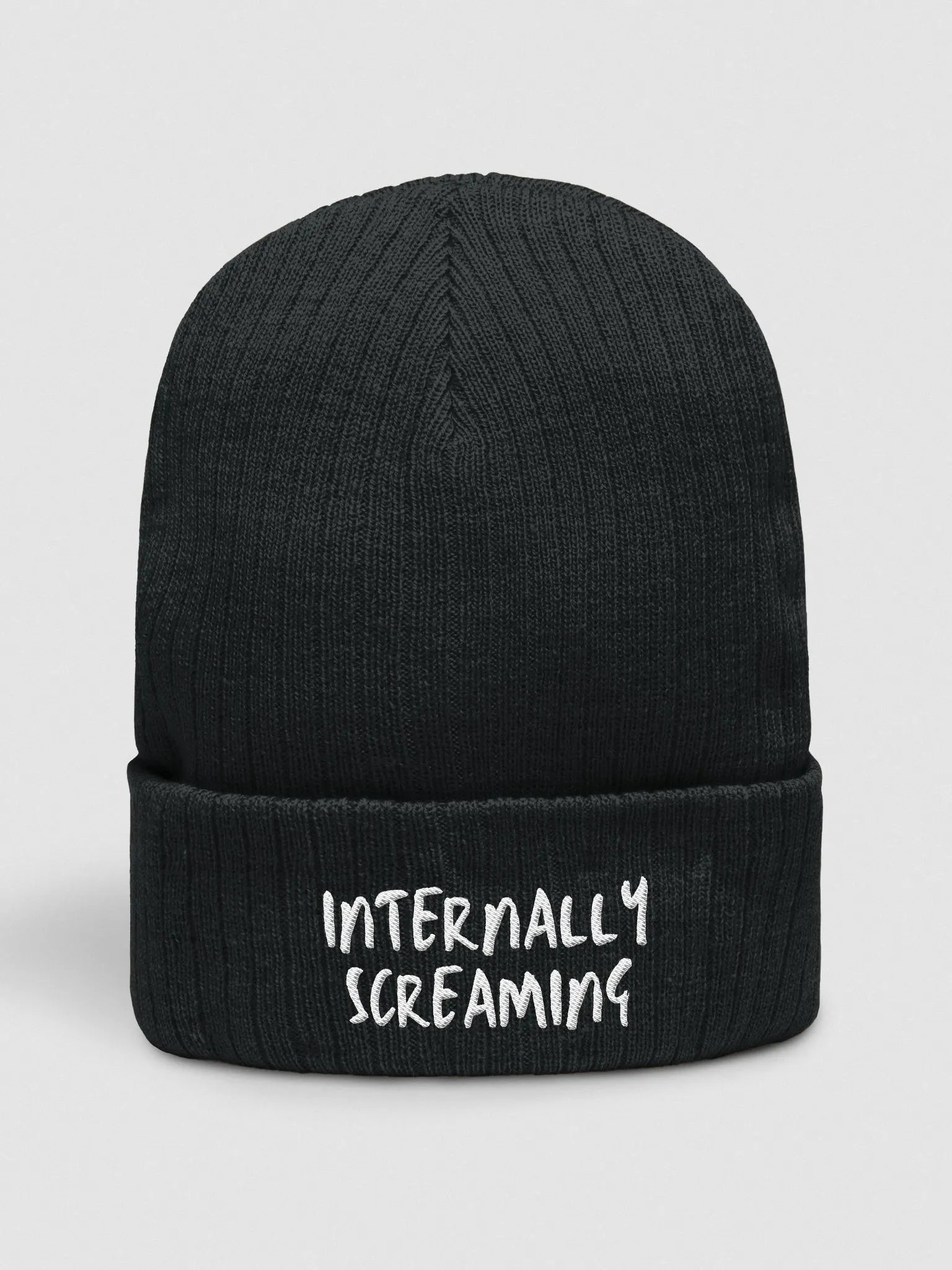 internally screaming beanie product image (1)