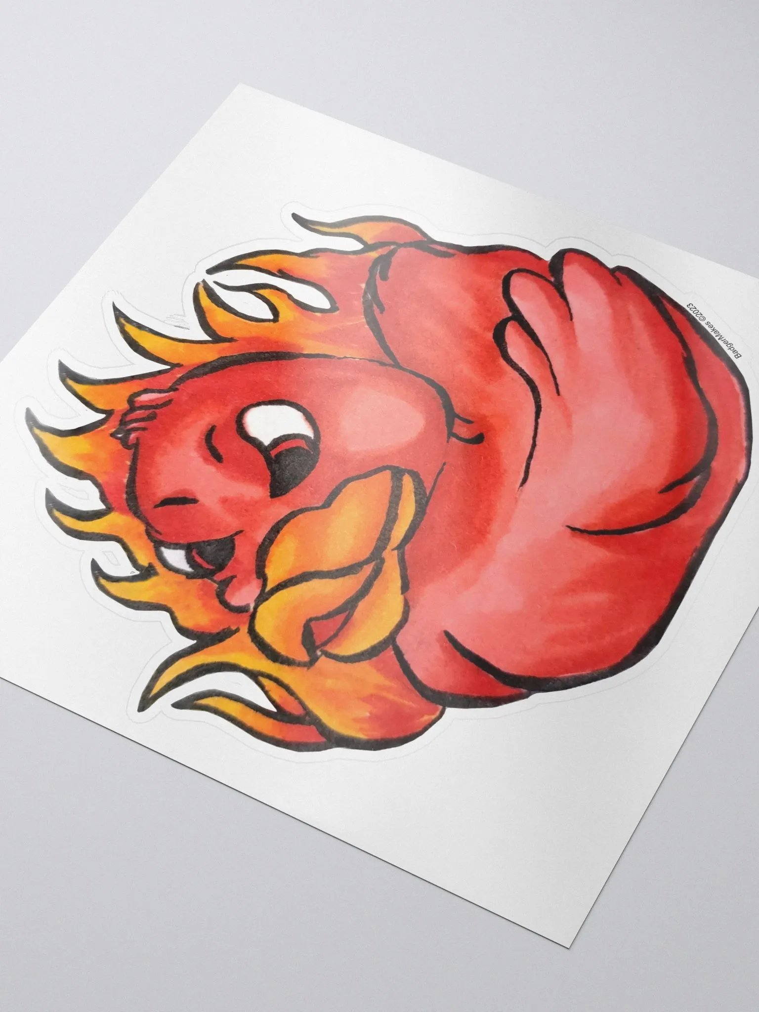 Angry Ducky Sticker product image (3)