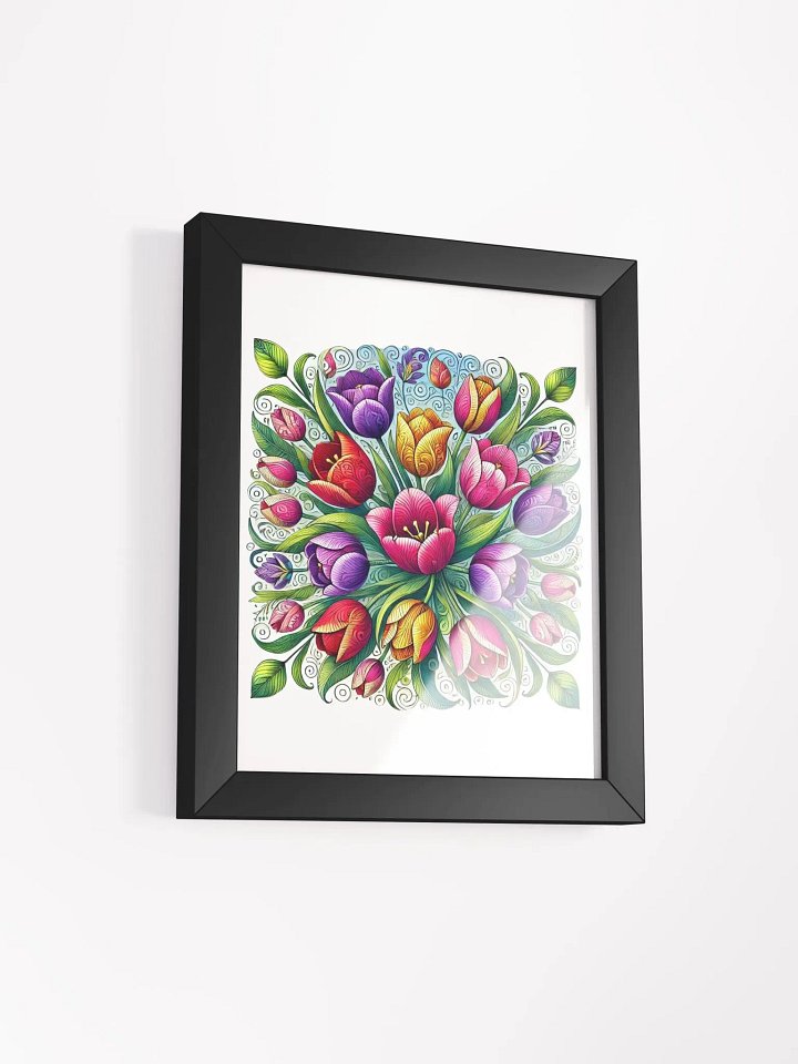 Framed High-Quality Matte Poster (in) | AI Design: Berlin Cityscape Creations product image (8)