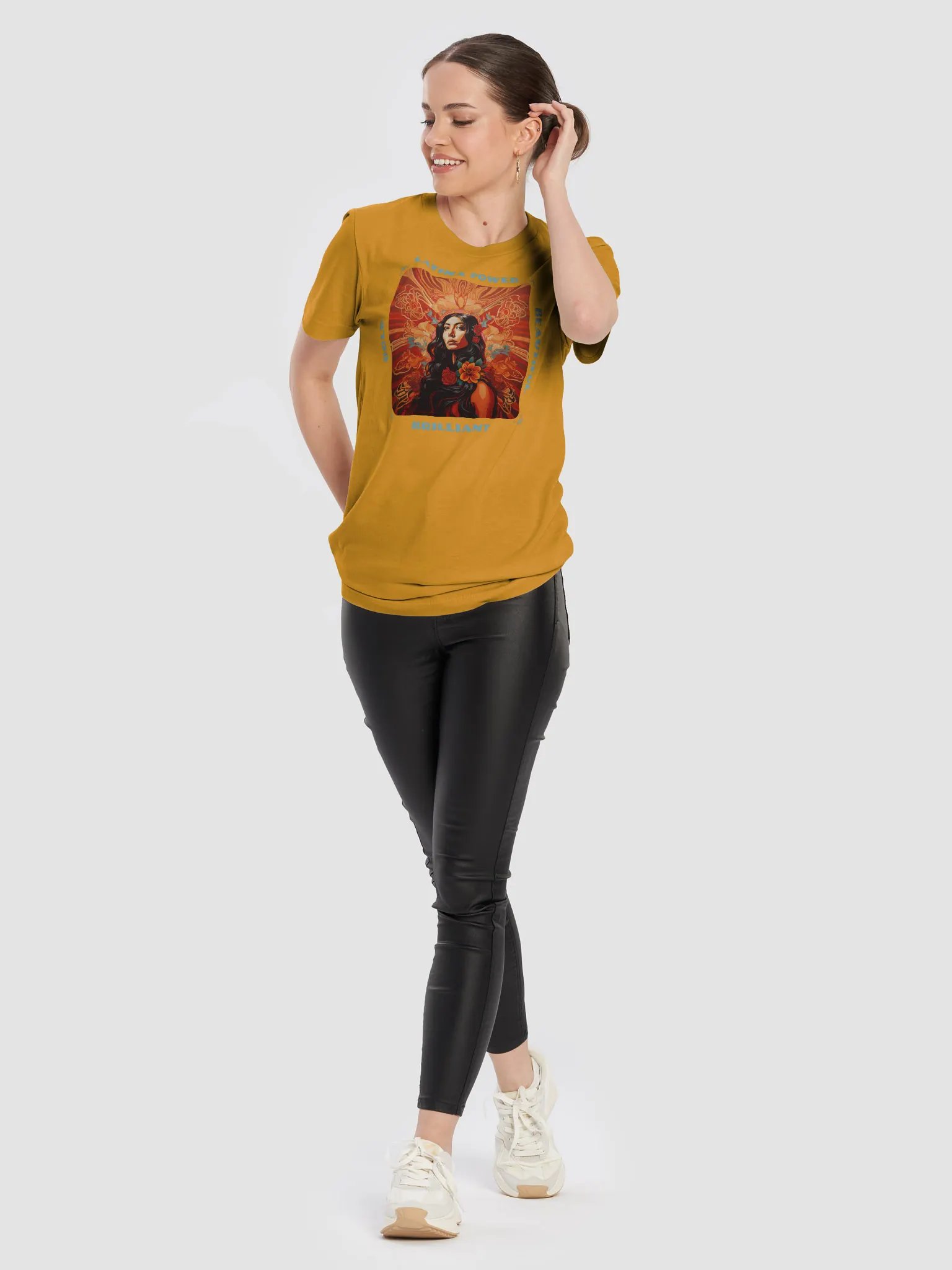 Latina Inspirational Power Floral T-Shirt product image (43)