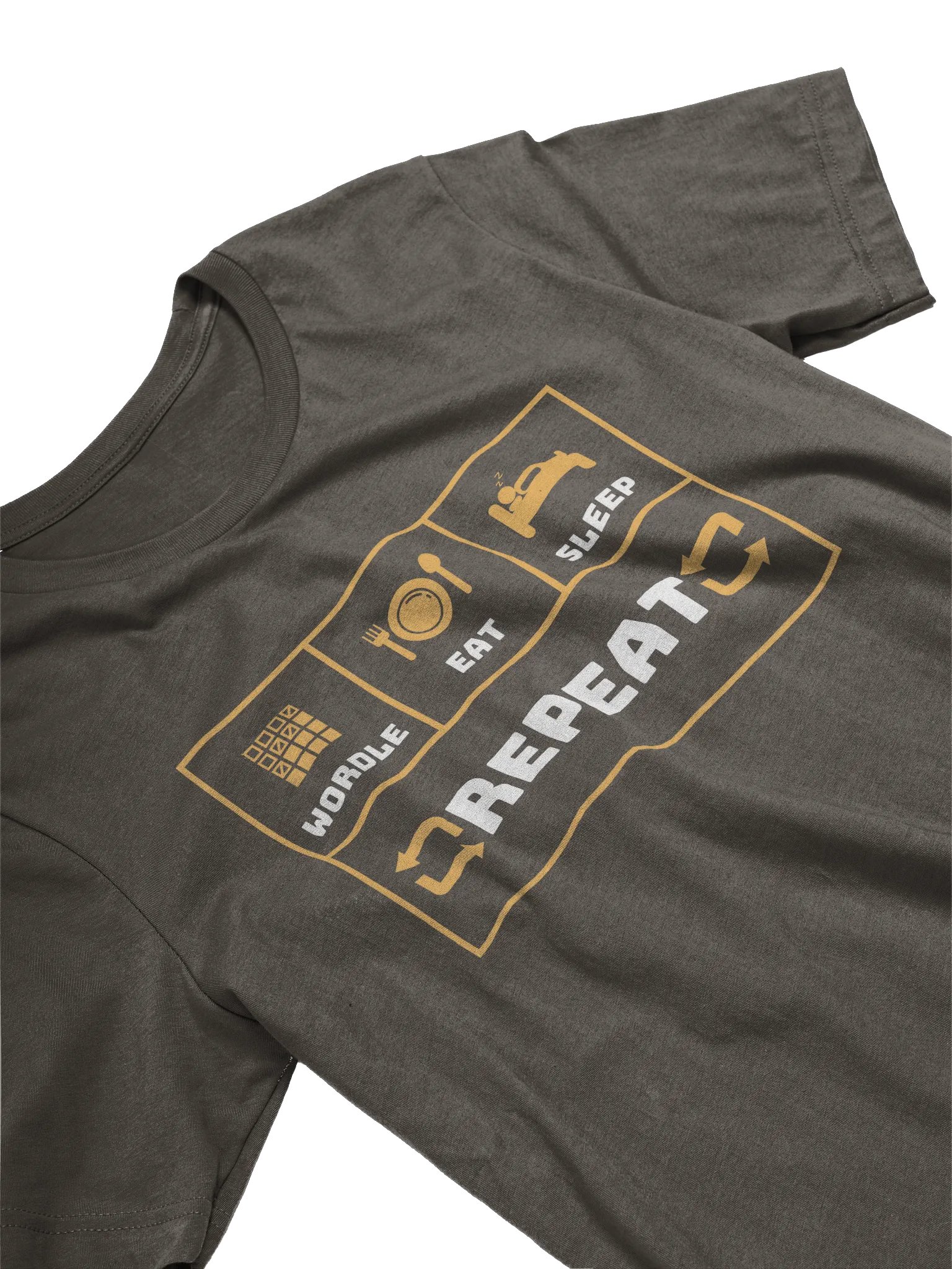 Wordle, Eat, Sleep, Repeat T-Shirt product image (2)