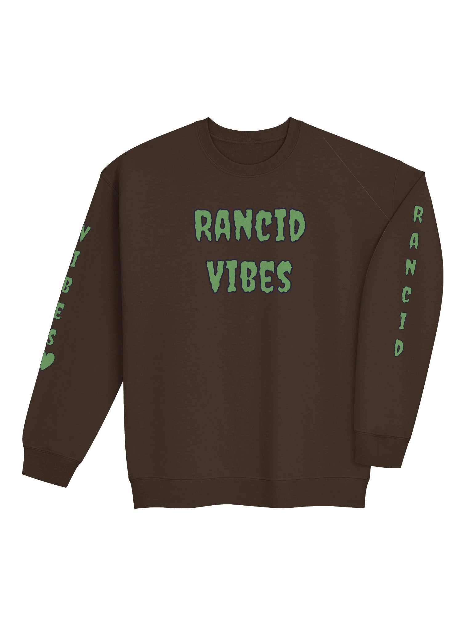 Rancid Vibes sleeve print sweatshirt product image (16)