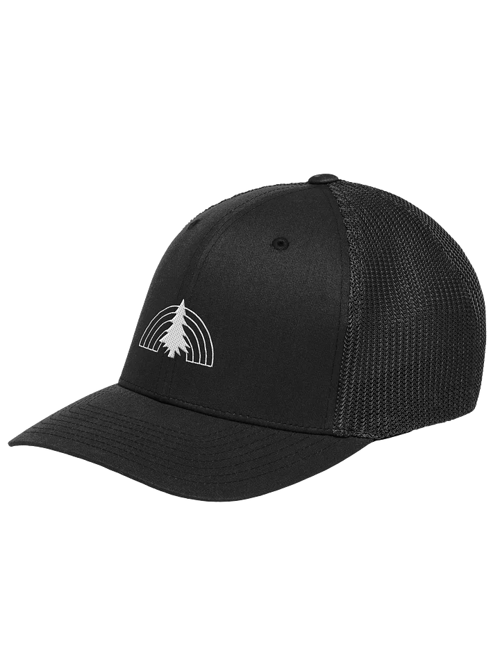 Pride Pine Fitted Mesh Hat product image (10)