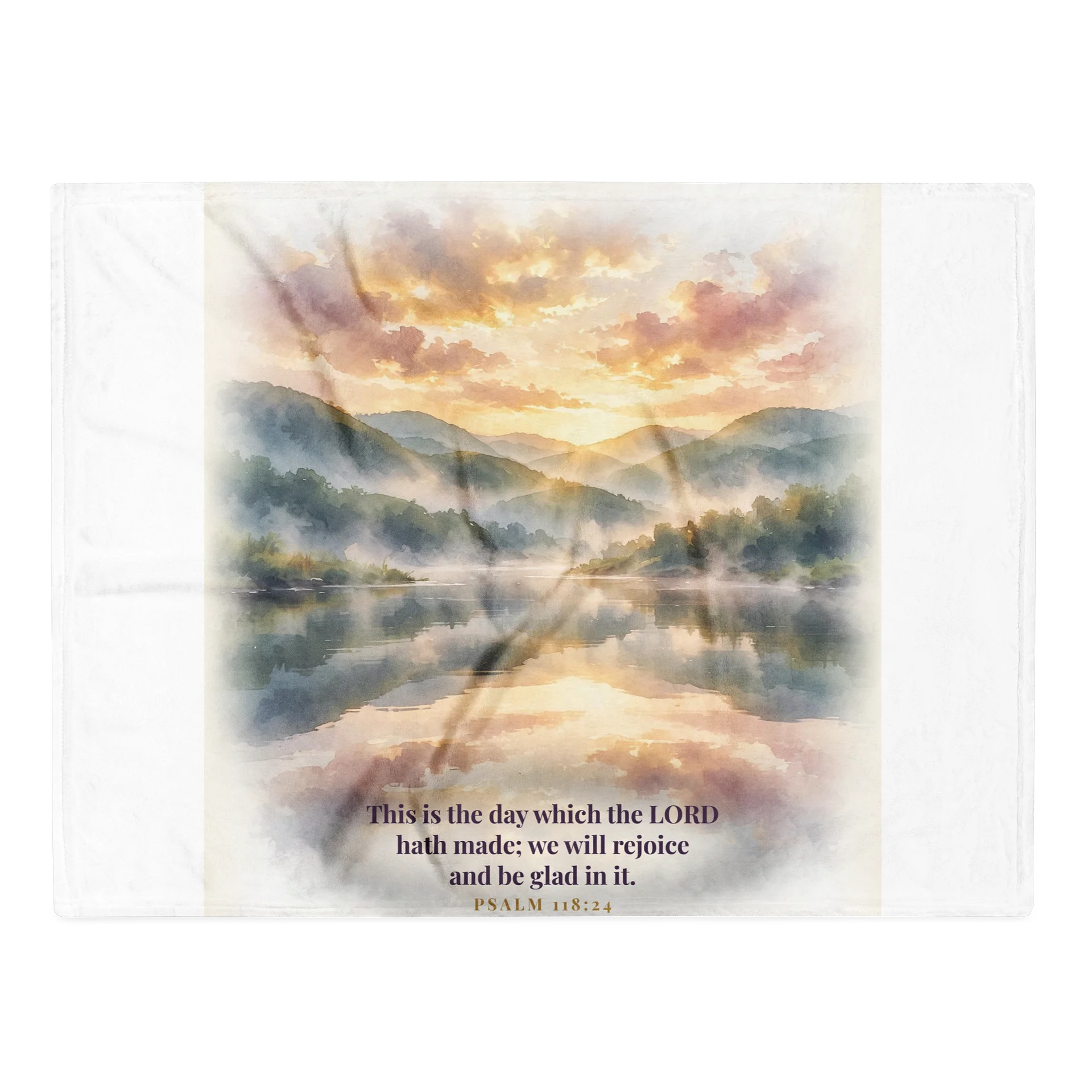 This Is The Day Blanket product image (2)