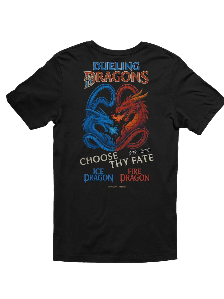 Dueling Dragons Unisex T-Shirt product image (2)