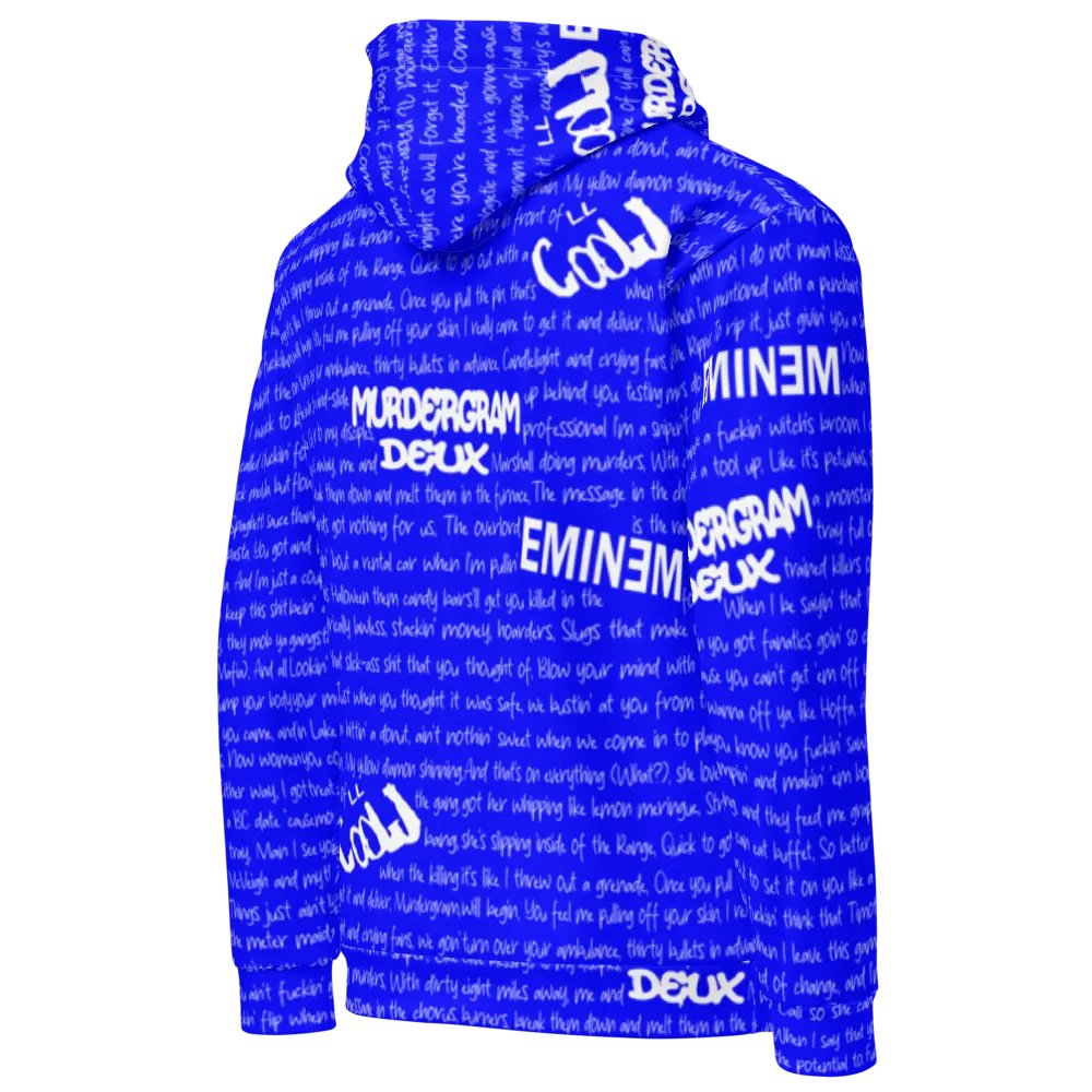 Murdergram Deux - LL Cool J ft. Eminem - BLUE - Unisex Hoodie product image (4)