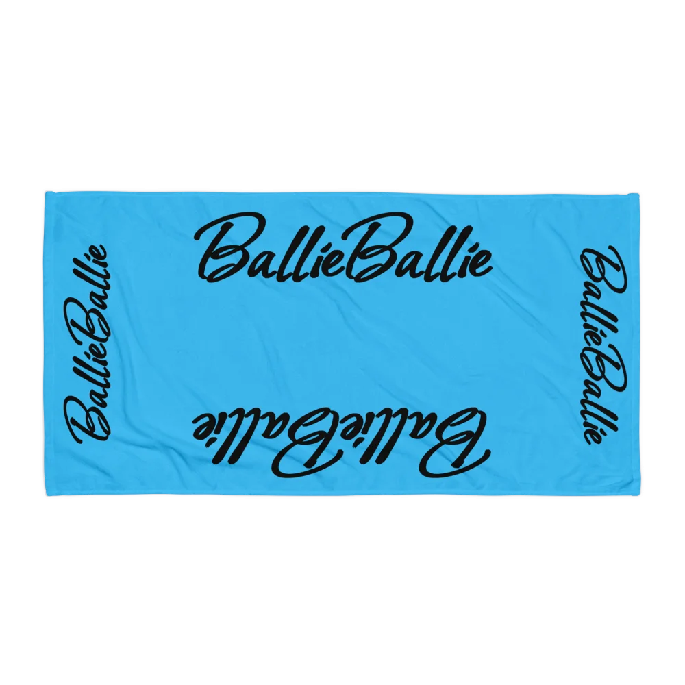 Strandhanddoek Deep Sky Blue product image (2)