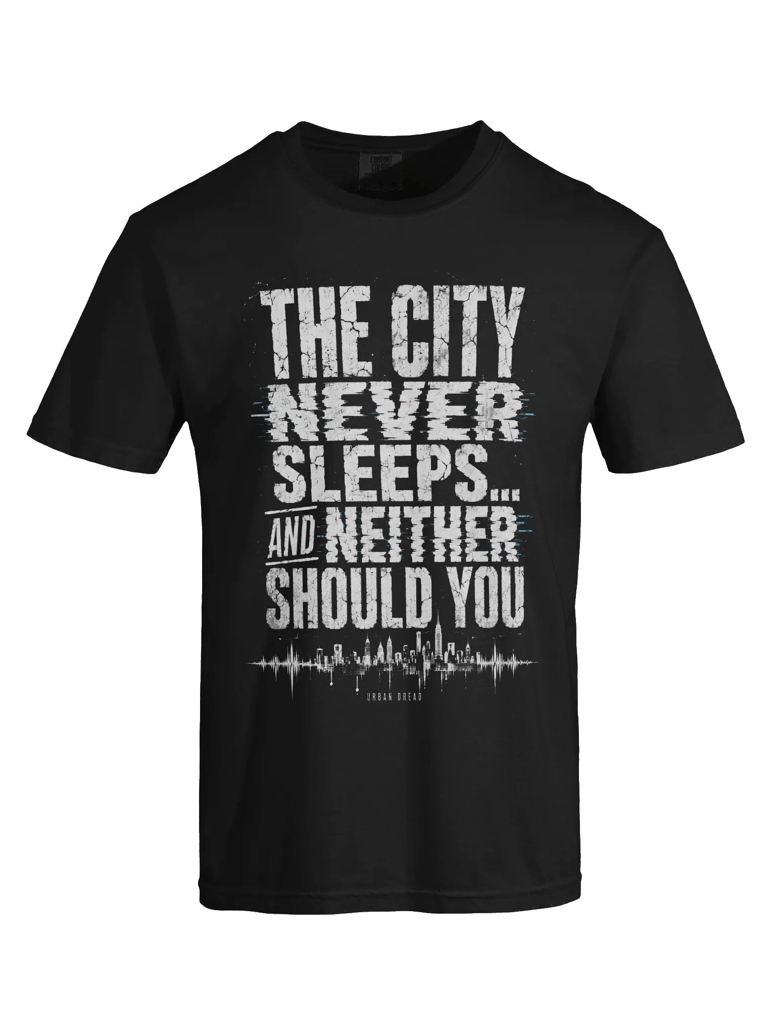 The City Never Sleeps — Urban Horror T-Shirt product image (4)