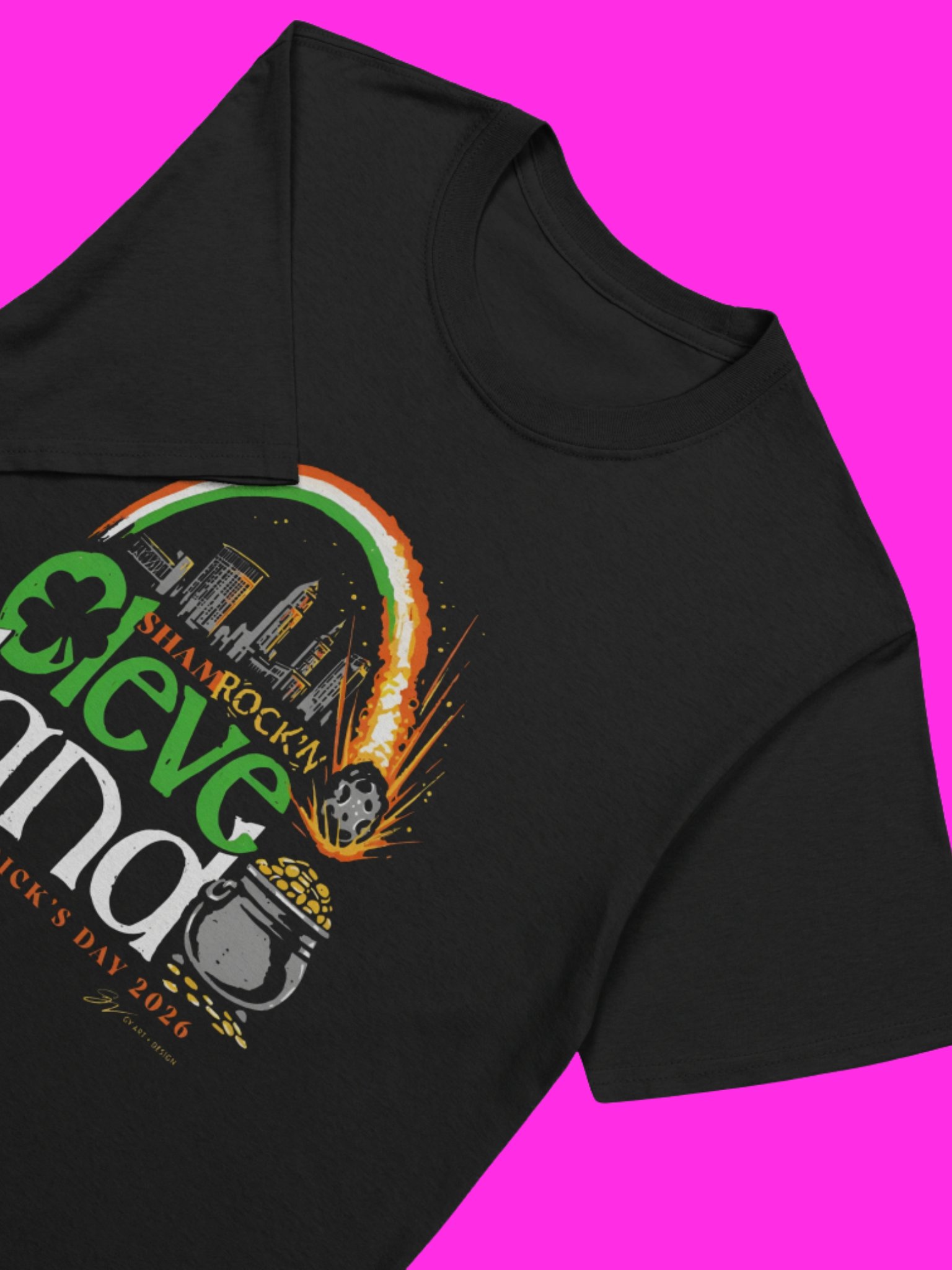 Cleveland Meteor St. Patrick’s Day 2026 T-Shirt, product image (86)