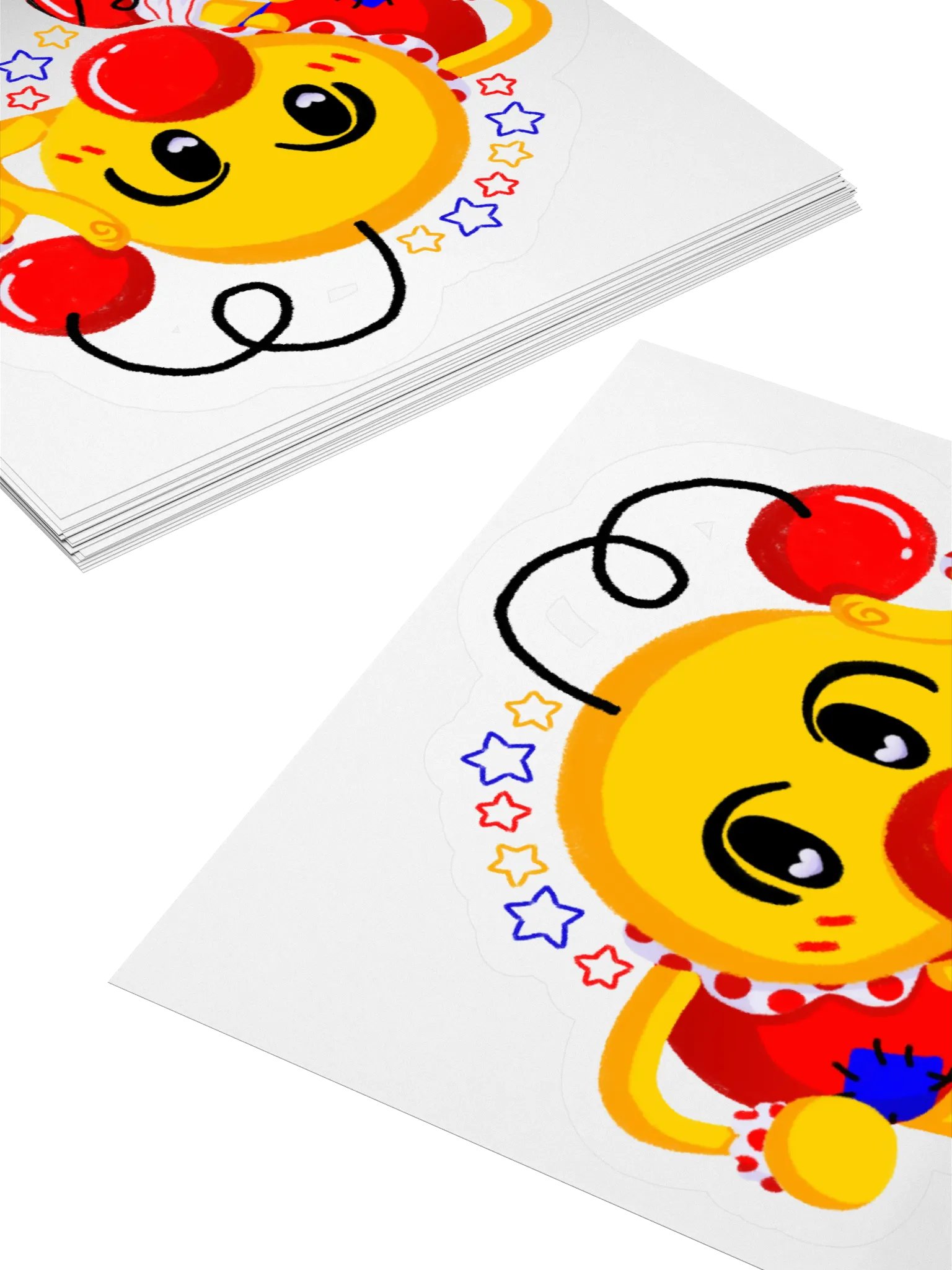 Boyoyoing Point Stars Flat Sticker product image (4)
