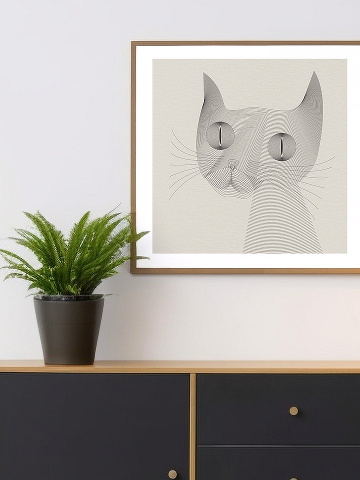 Thin Lines Art Print product image (6)