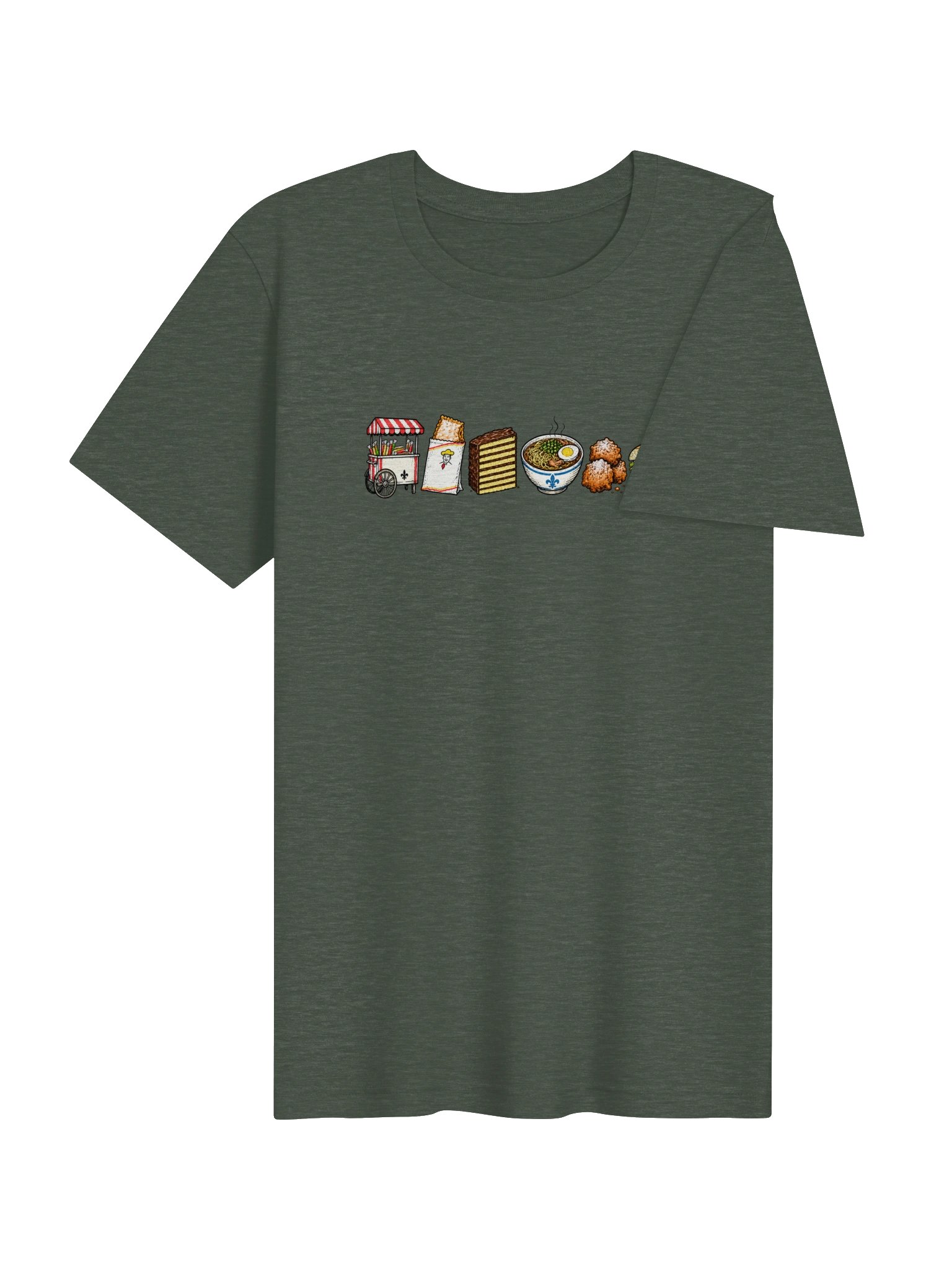 New Orleans Foods T-Shirt | Six Good Things product image (6)
