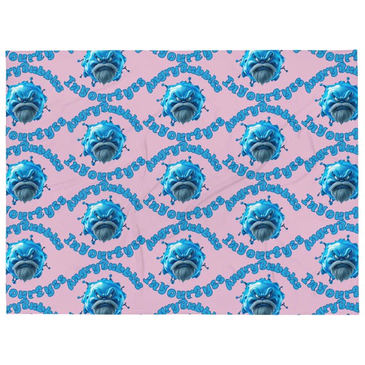 pint bubbles throw blanket product image (1)