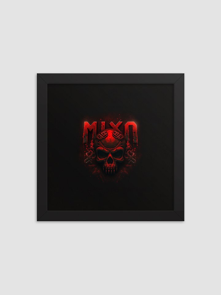 Red Skull Framed High-Quality Matte Poster product image (1)