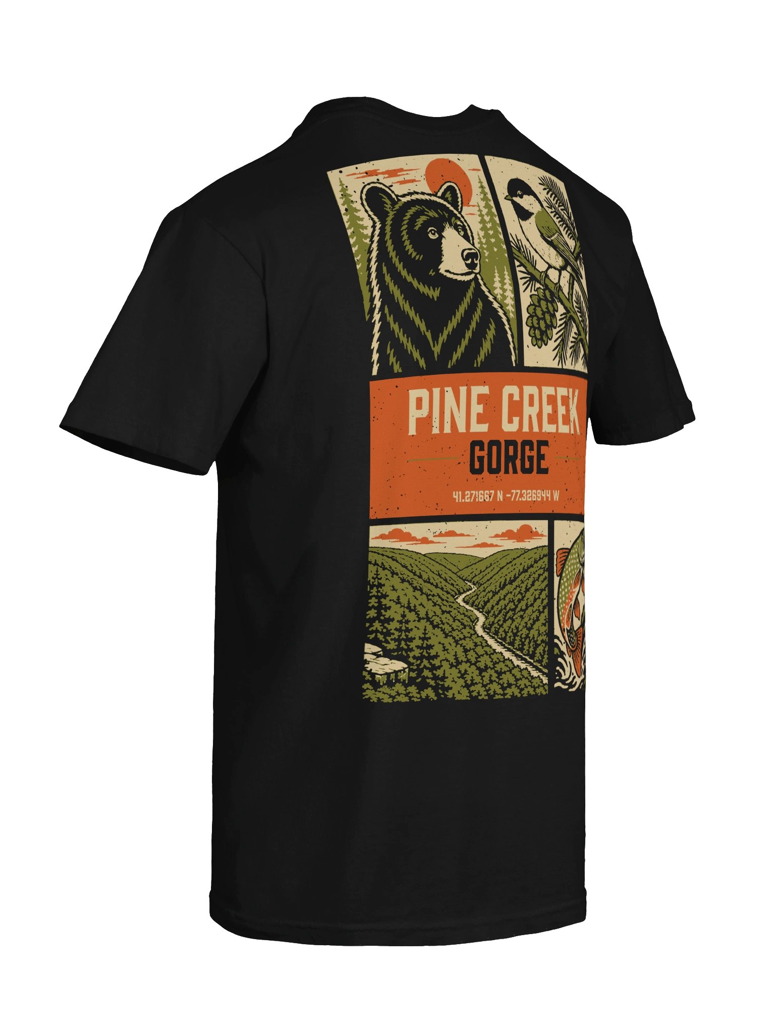 Pine Creek Gorge Comfort Colors Tee product image (8)