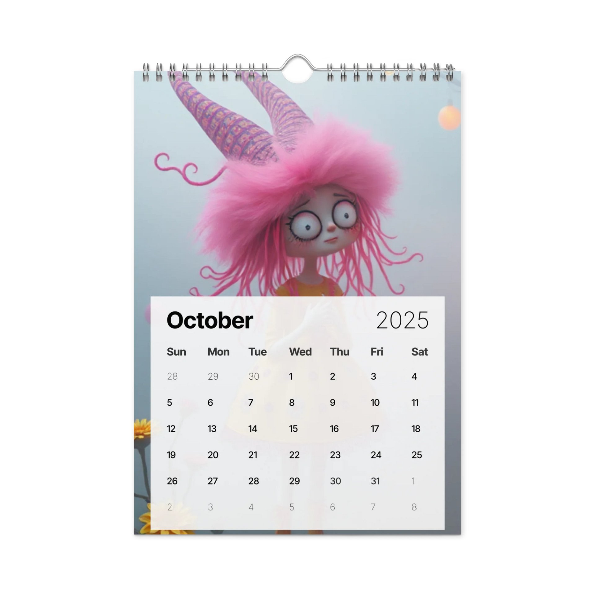 2025 Wall Calendar product image (12)
