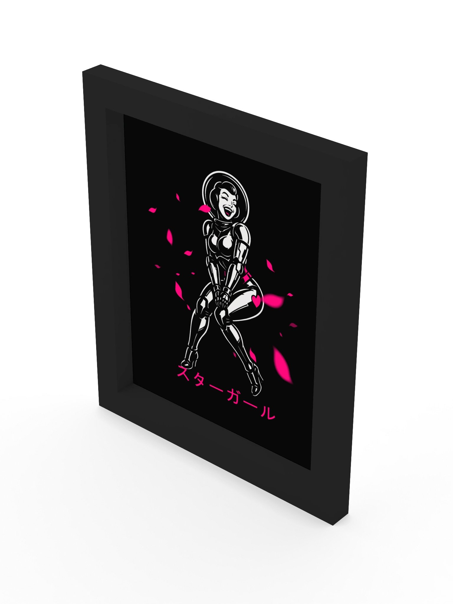 Star Girl | Retro Sci-Fi Poster product image (3)