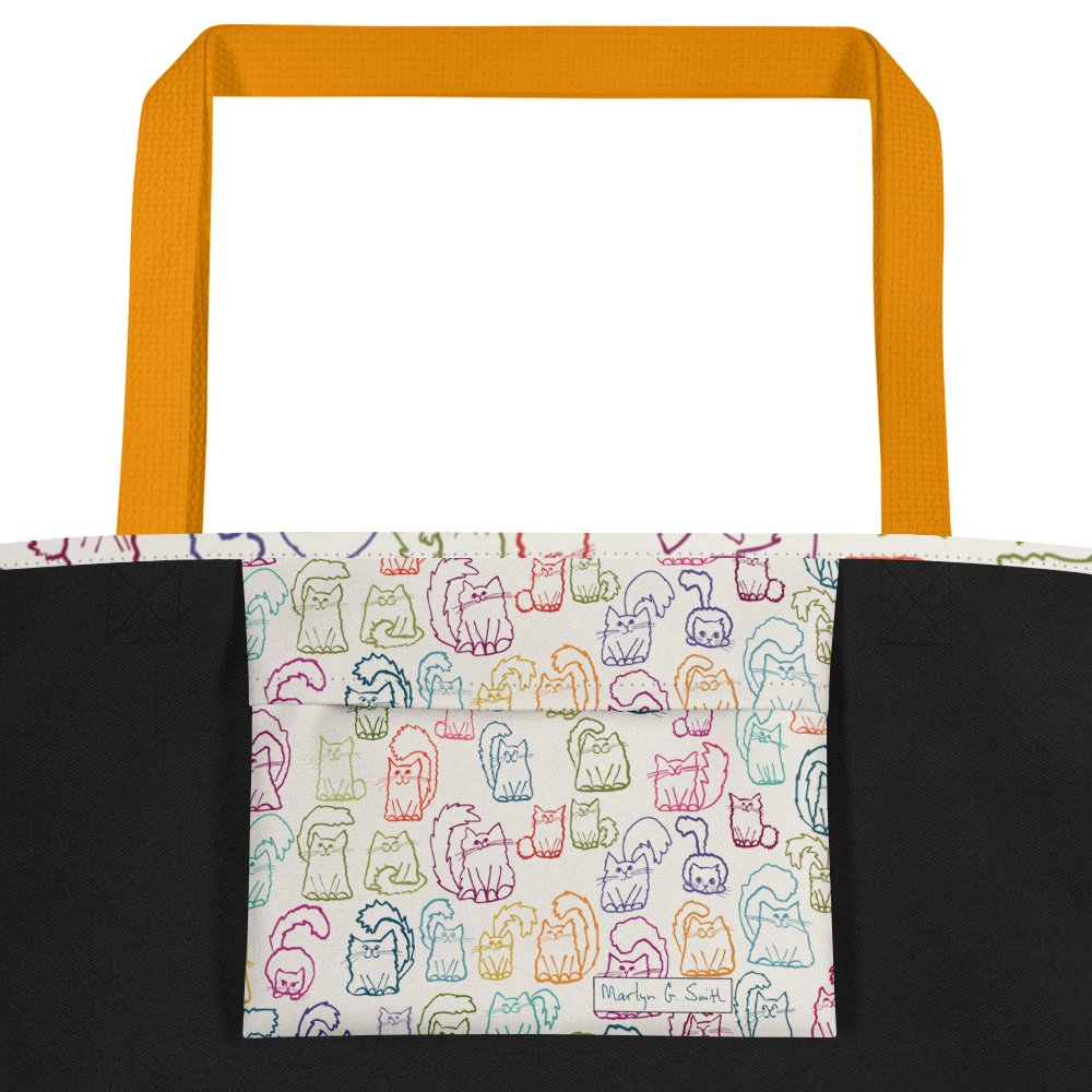 Sooo Many Cute Kitties Large Tote Bag product image (3)