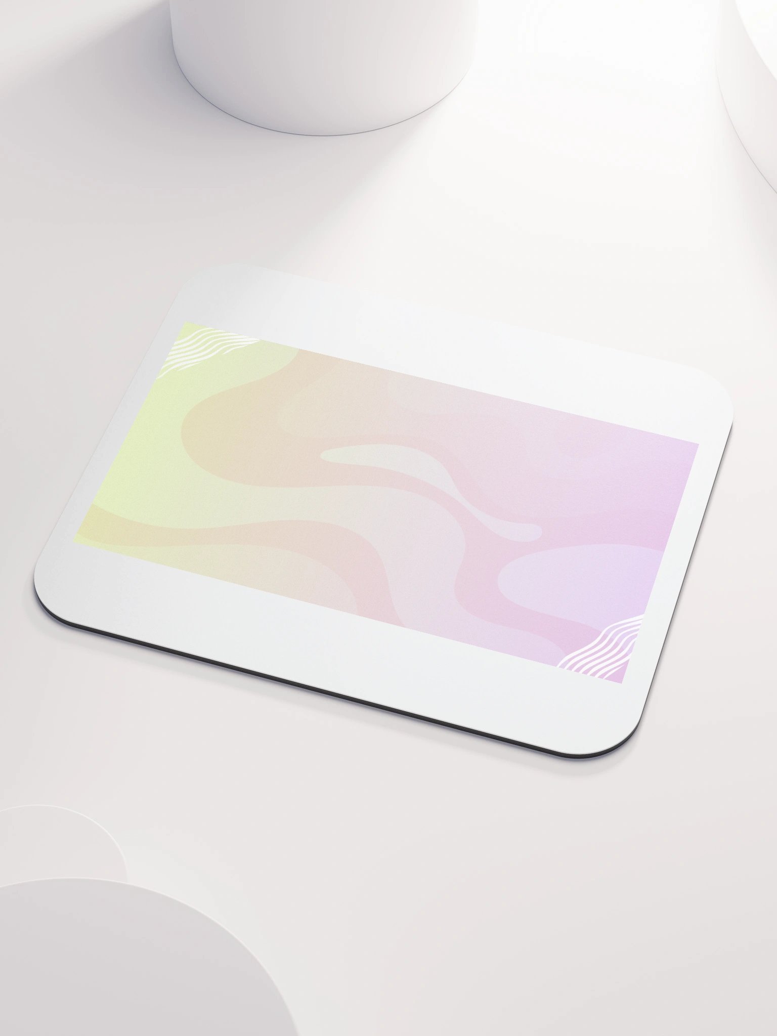 Pastel Waves Mouse Pad product image (3)