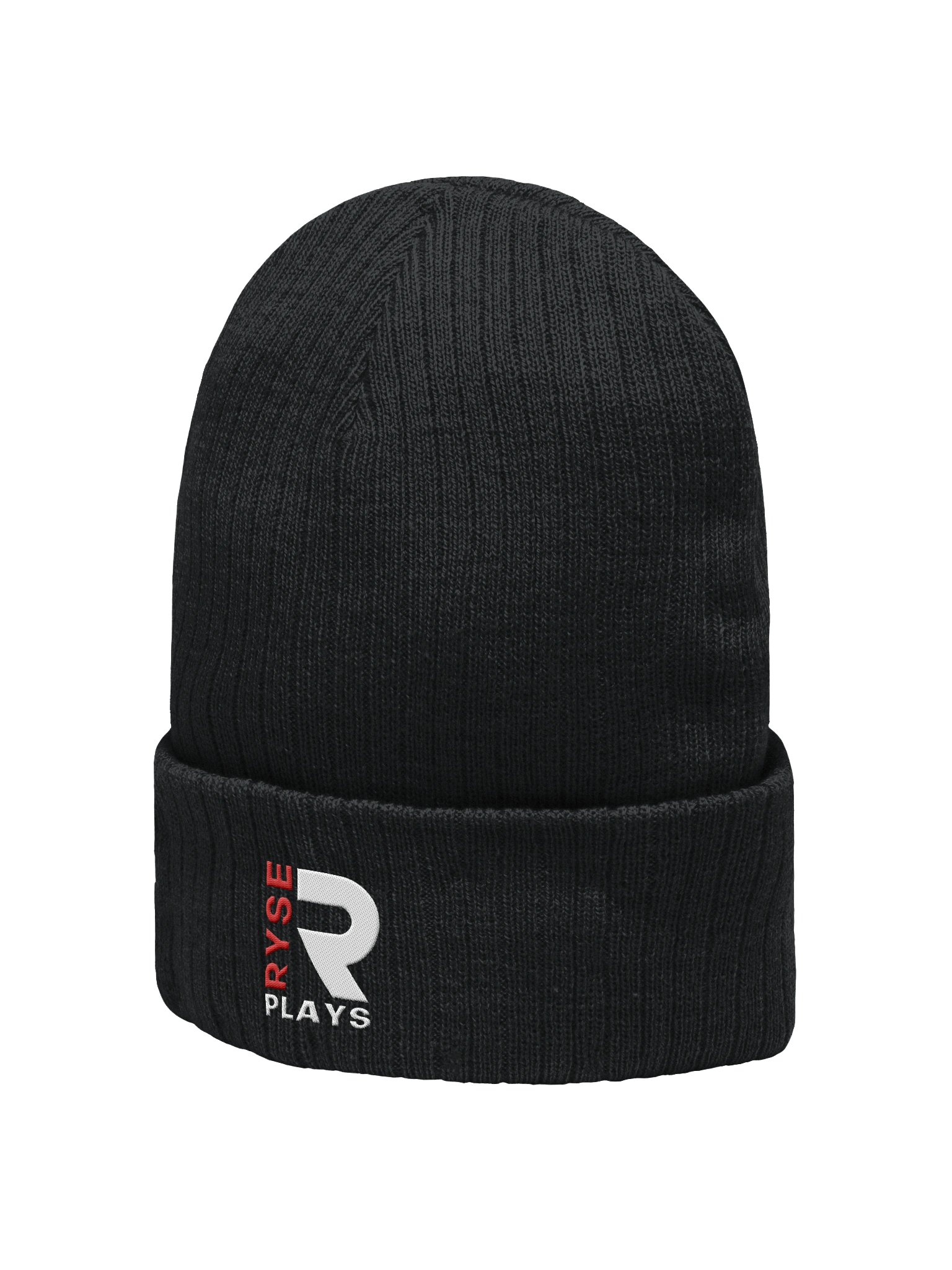 Ryse Plays Beanie (White & Red Logo) product image (2)