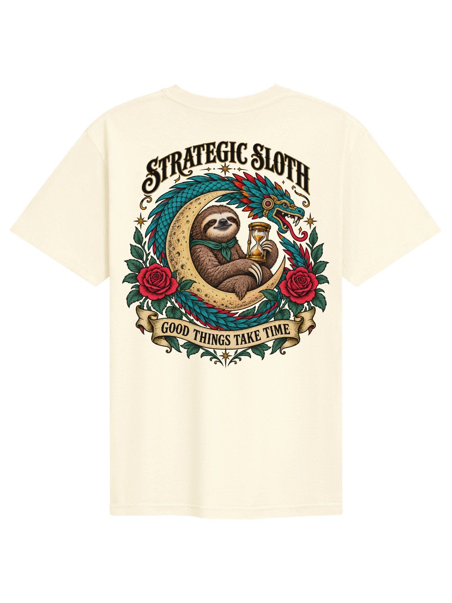 Strategic Sloth — Good Things Take Time Heavyweight Tee product image (1)