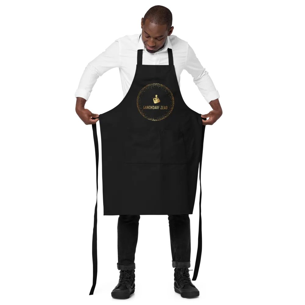 Golden Dreidel Emblem Apron product image (2)