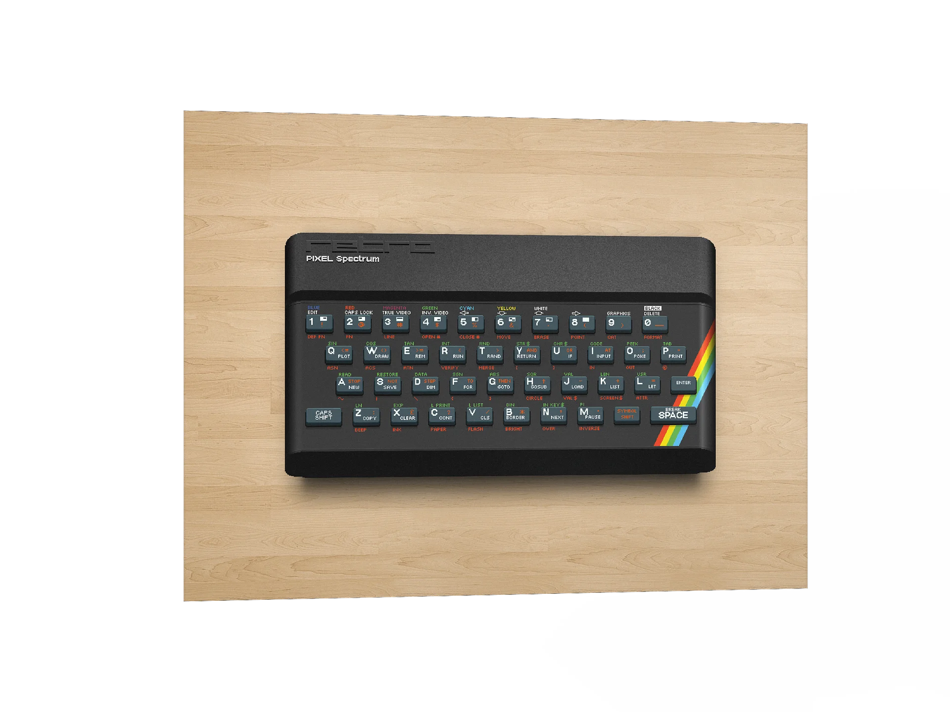 Pixel Spectrum Birch Poster product image (4)