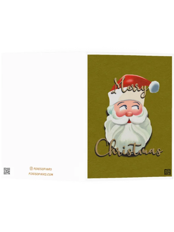 Santa Merry Christmas (green) product image (4)