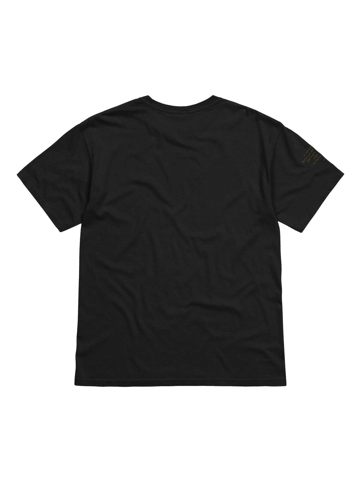 "Believe" t-shirt (black) product image (4)