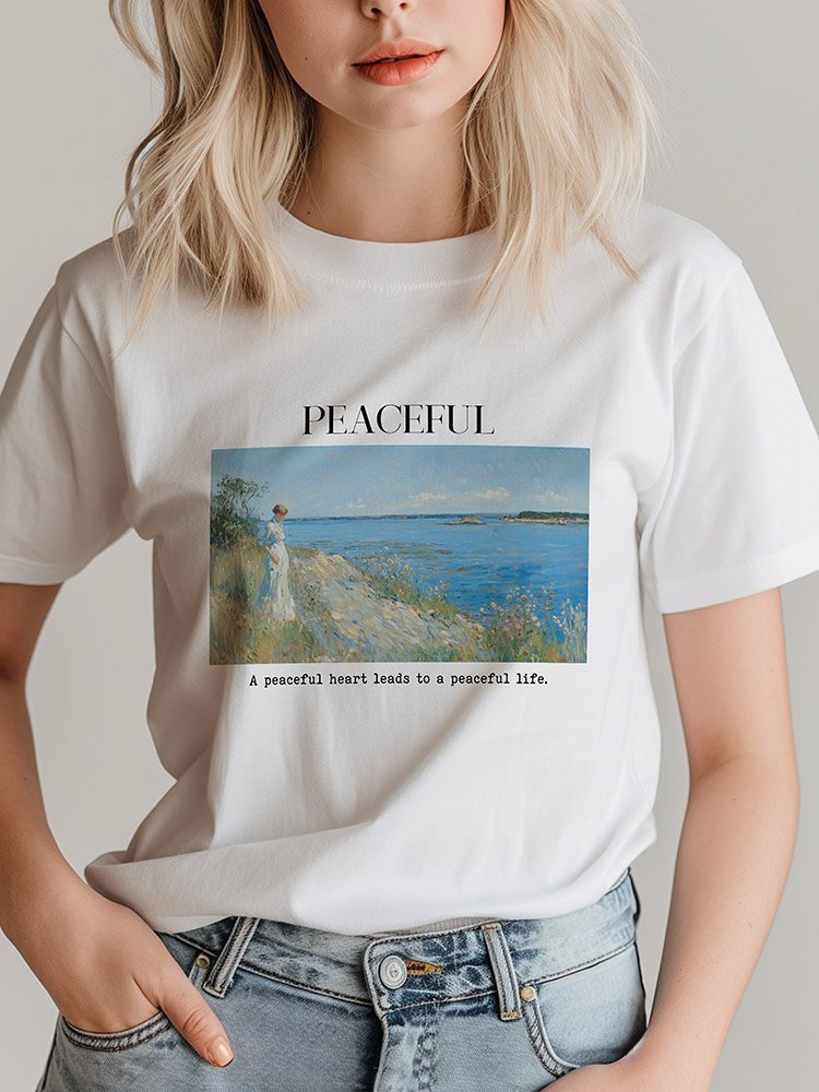 Peaceful - T-Shirt product image (1)