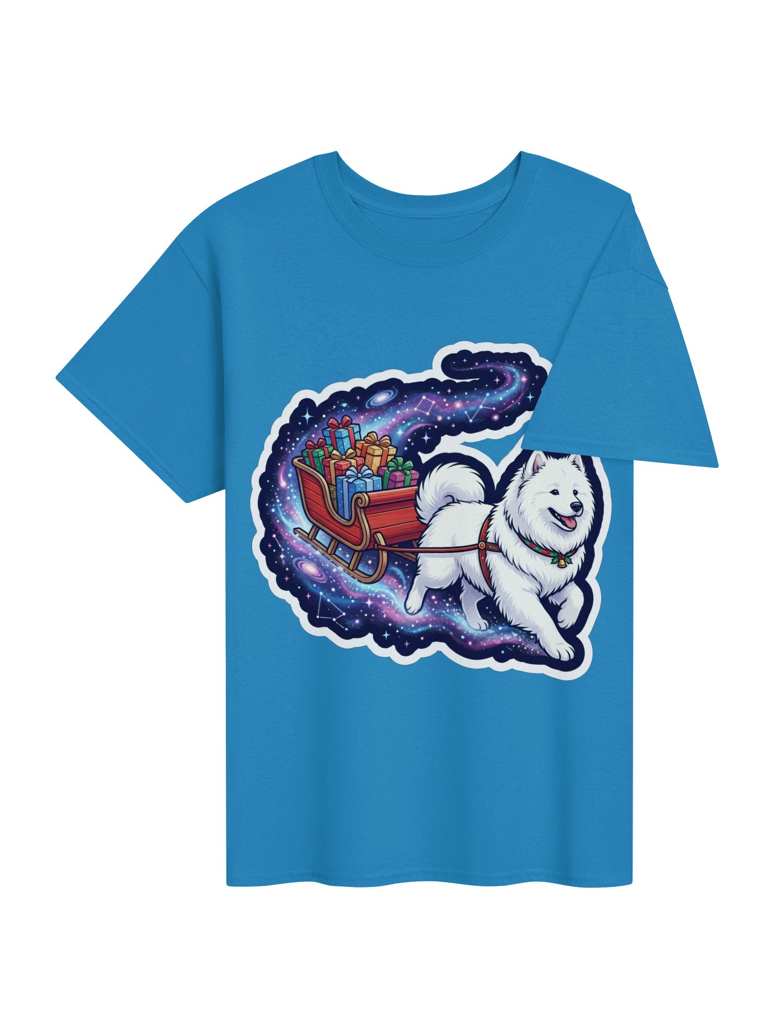 Space Sleigh Samoyed Tee product image (25)