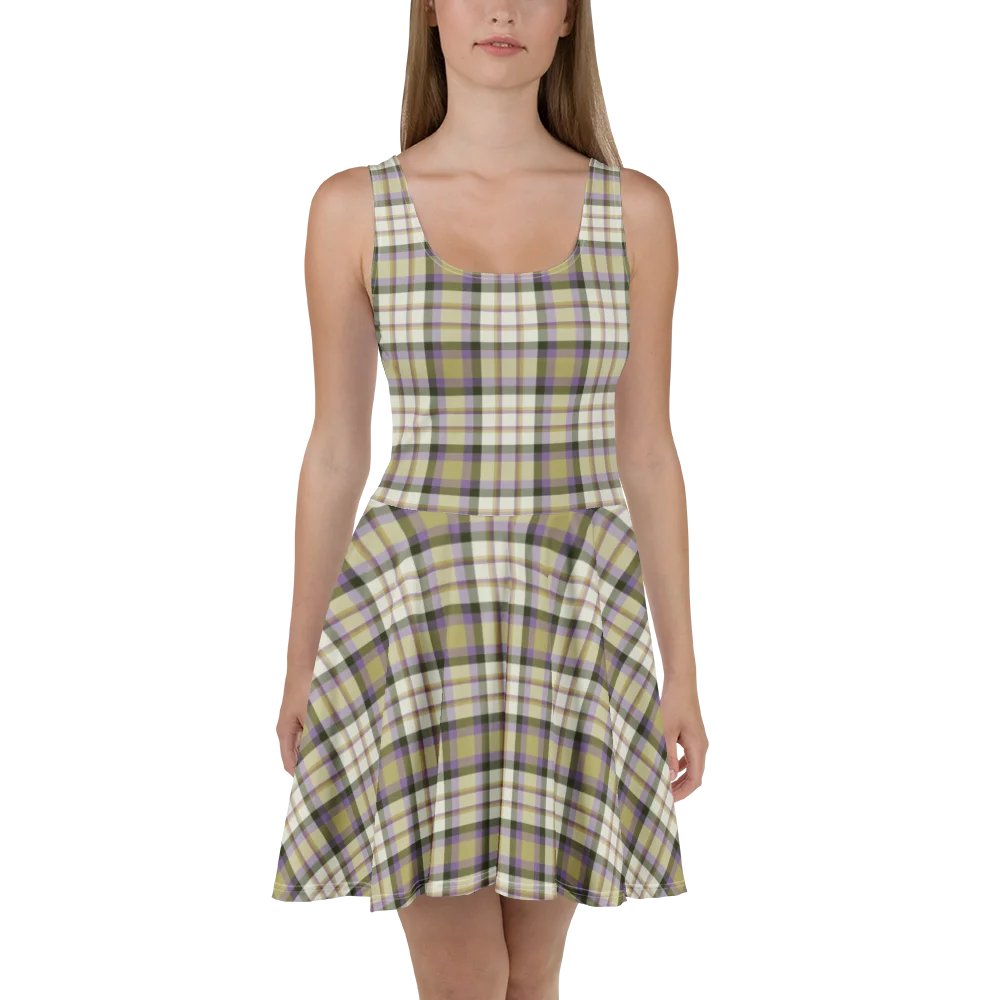 Light FVW Tartan | Skater Dress product image (2)