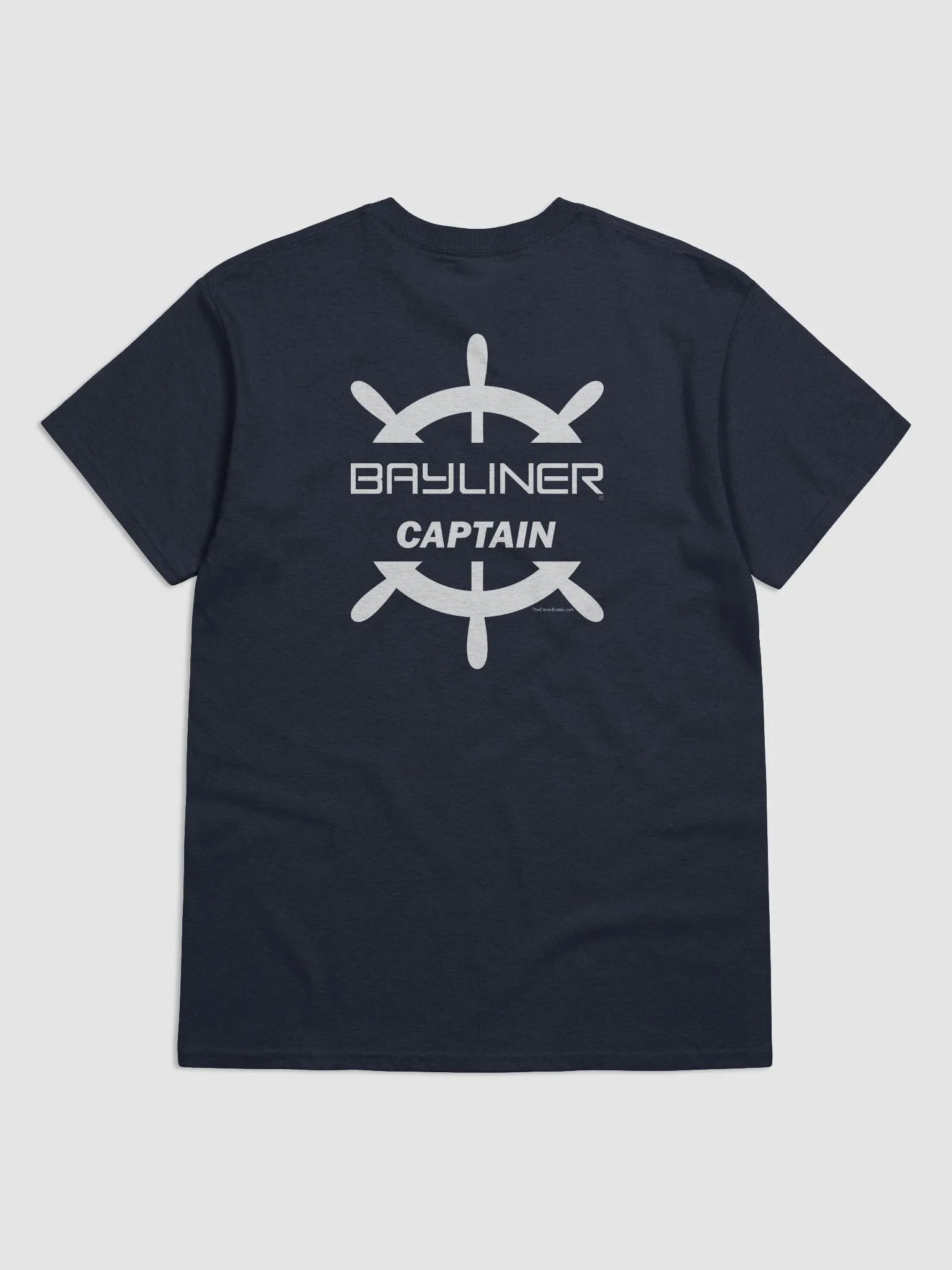 Bayliner Captain - T-Shirt - Dark Shirt w/White Logo product image (4)