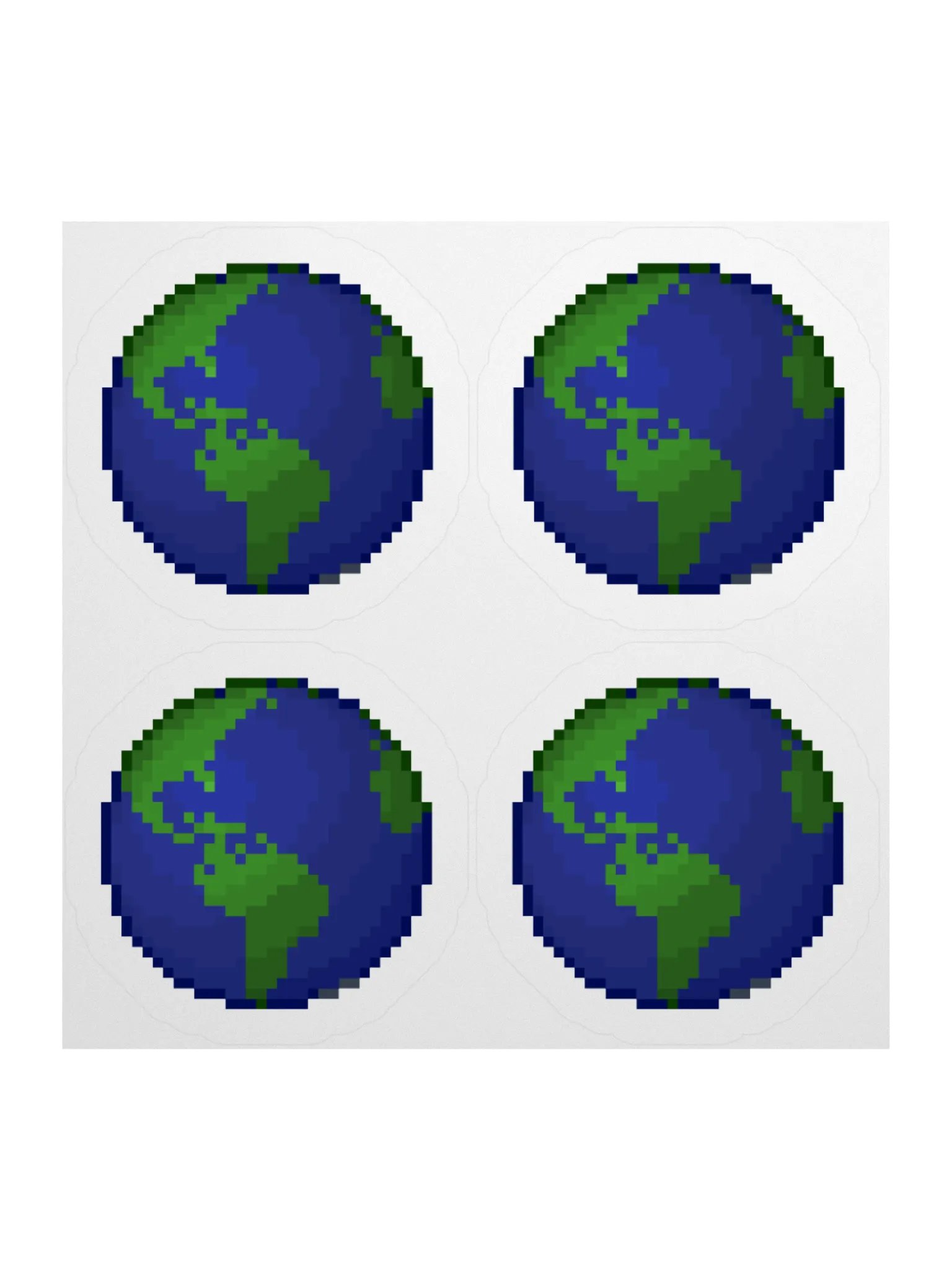 BuildTheEarth Logo 4-Sticker Pack product image (3)