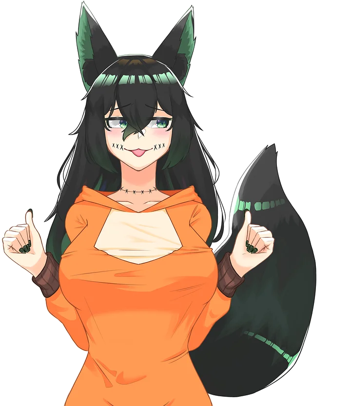 Scarecrow In a Fox onesie Sticker product image (1)