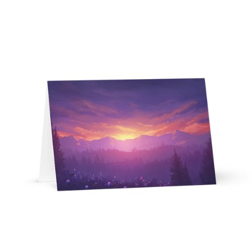 Sunset Greeting Card product image (1)
