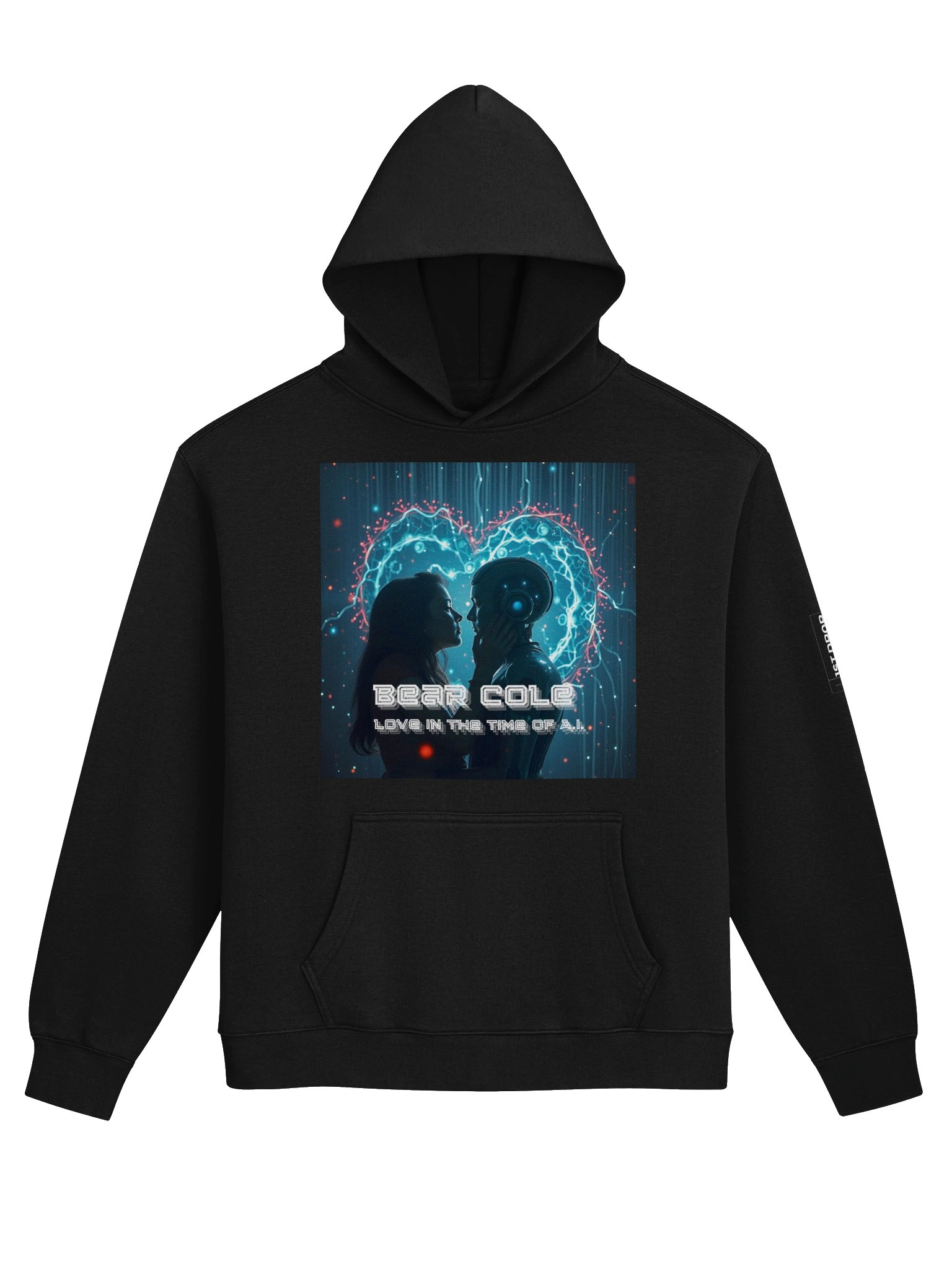 Bear Cole Love in the Time of A.I. Cover Unisex Hoodie product image (1)