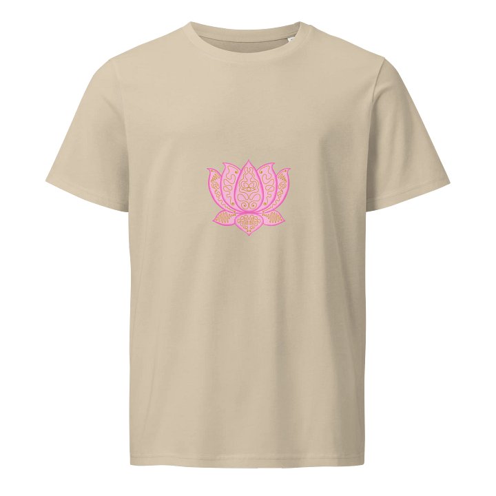 Golden Lotus Organic T-Shirt product image (1)