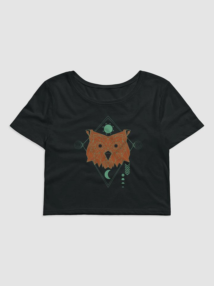 Geometric Owl Crop Tee product image (1)